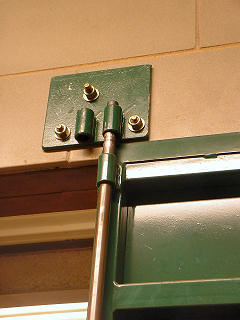 Double Door Header Lock